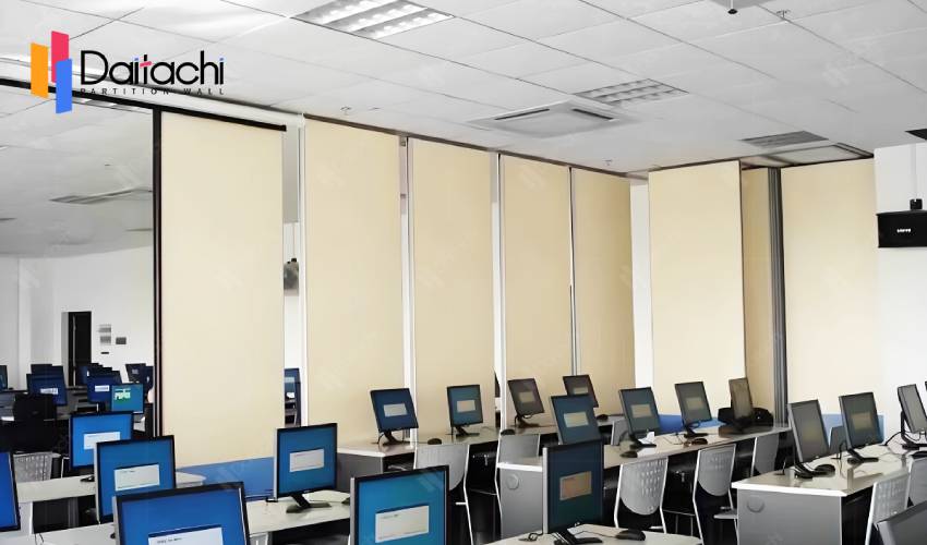 Movable Partition Room Divider Divides School Computer Classroom