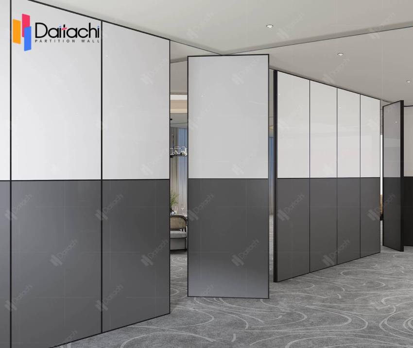 Semi-Automatic Dual-Tone Operable Partition Wall for Office Semi-Automatic Dual-Tone Operable Partition Wall for Office