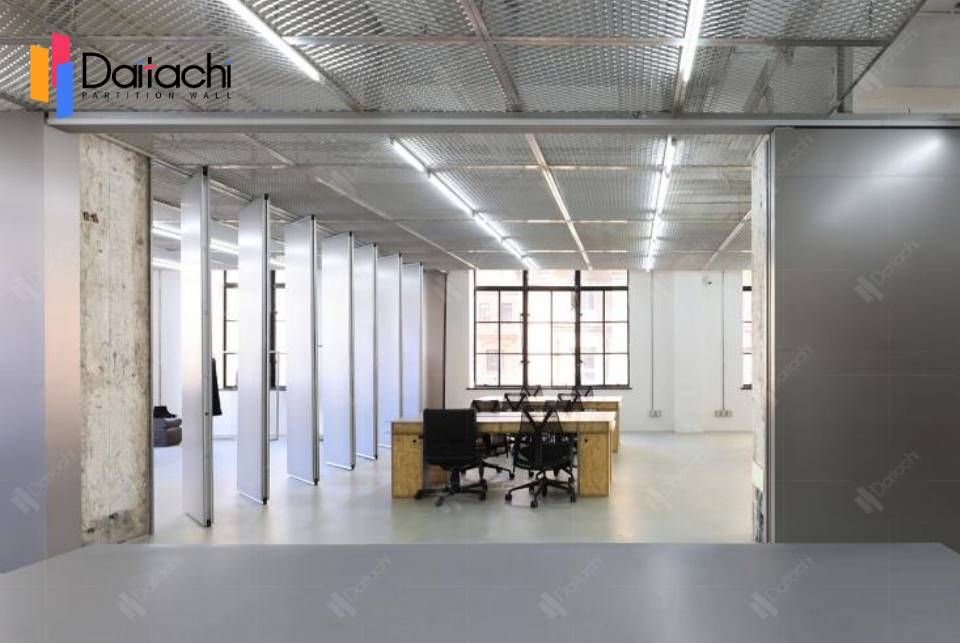 Modern Grey Movable Partition Walls for Office and Showroom
