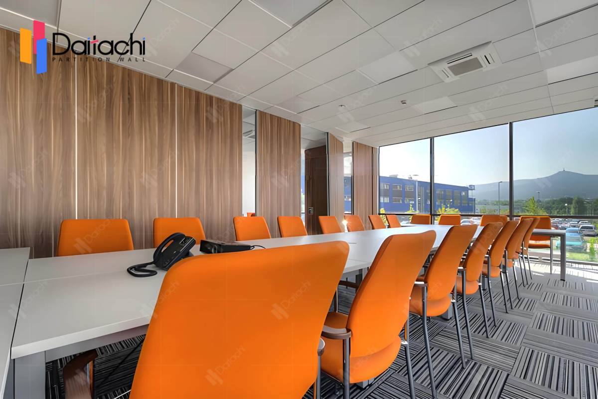 Wooden Privacy Soundproof Movable Partition Wall for Office Company