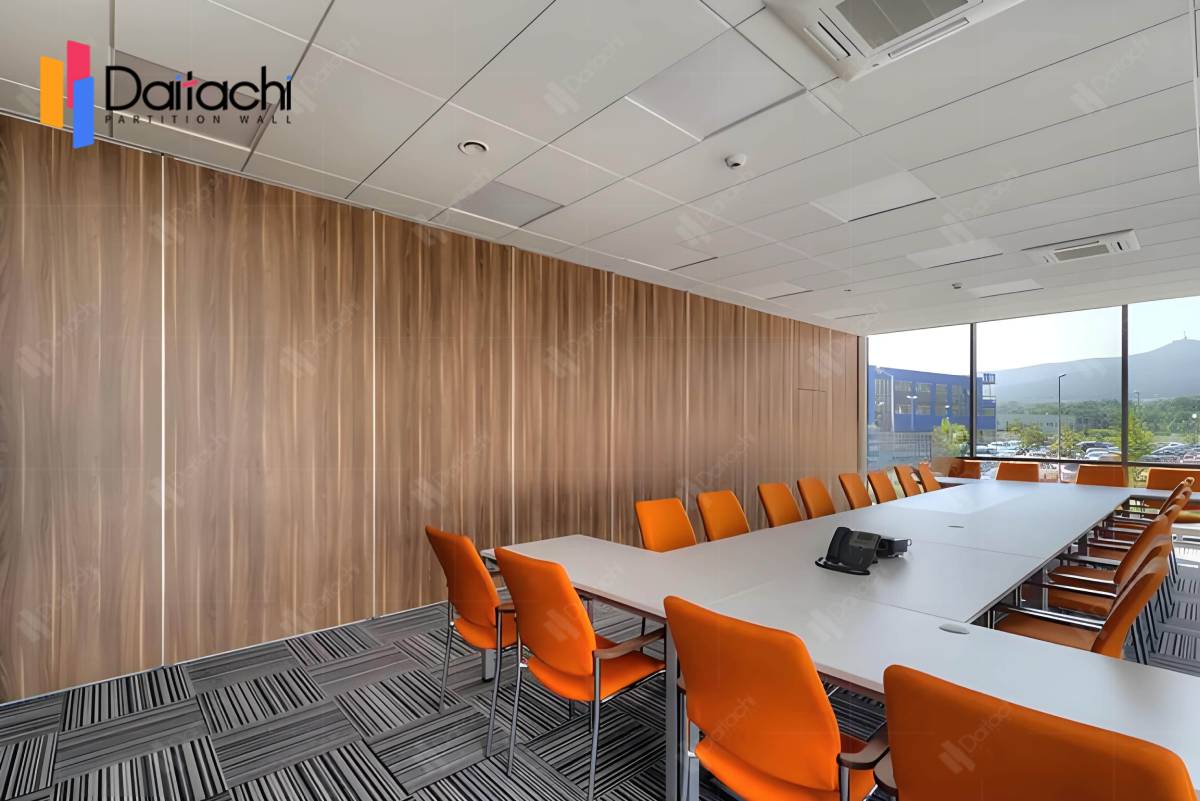 Wooden Privacy Soundproof Movable Partition Wall for Office Company