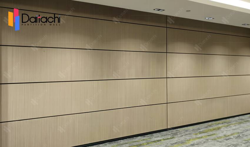 New Ways To Divide A Room: Fully Automatic Acoustic Vertical Foldable Walls