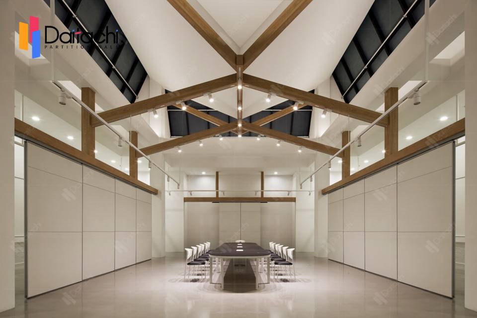 White Modern Movable Wall Partition White Modern Movable Wall Partition