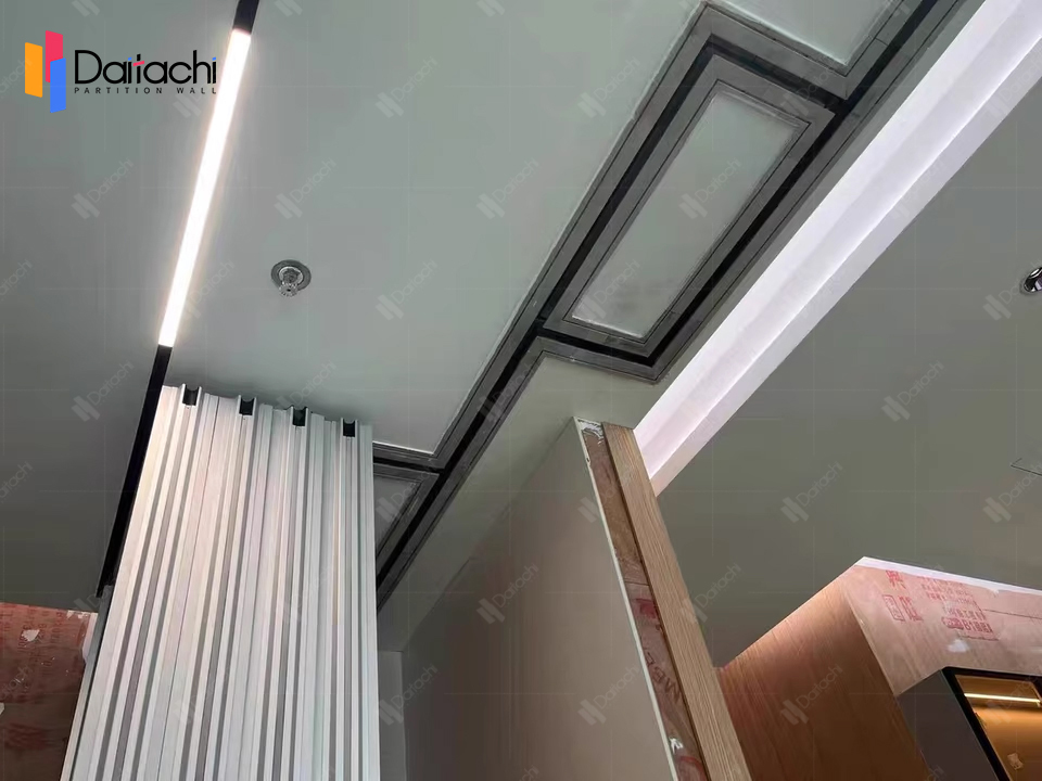 manual movable partition for family restaurant