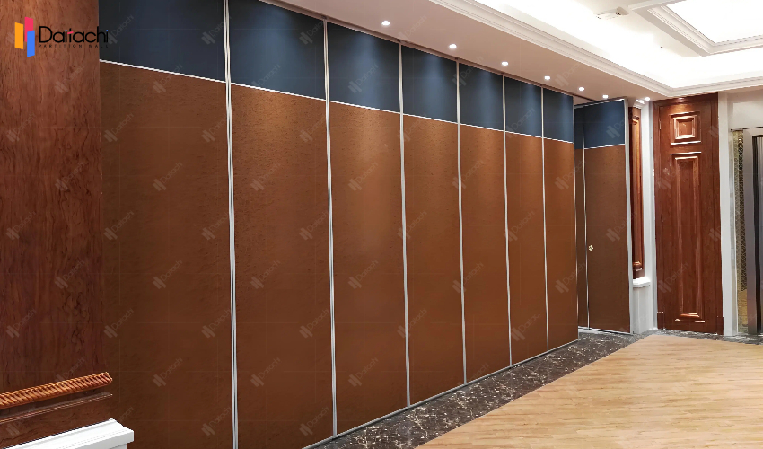 Dark brown and dark blue splicing movable partition wall Dark brown and dark blue splicing movable partition wall