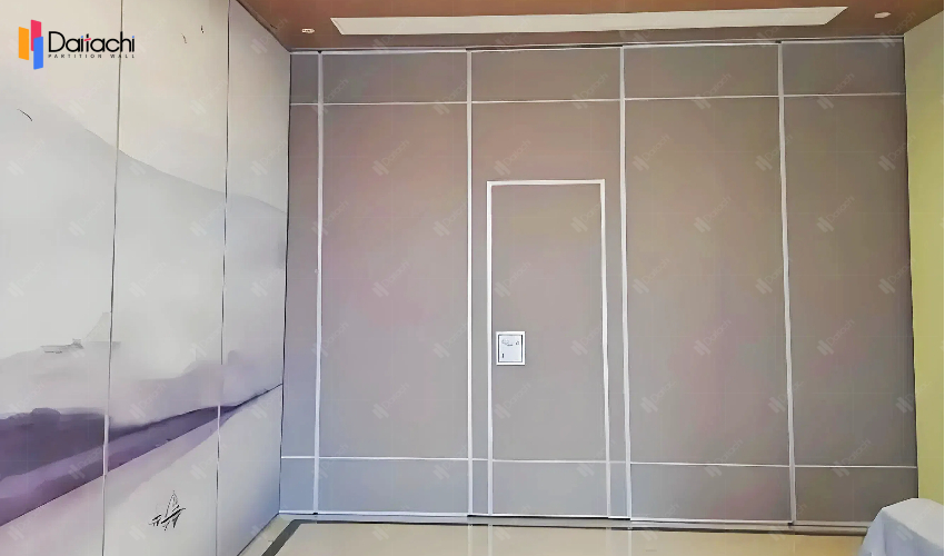 Gray-Purple Manually Folding Partition Wall Gray-Purple Manually Folding Partition Wall