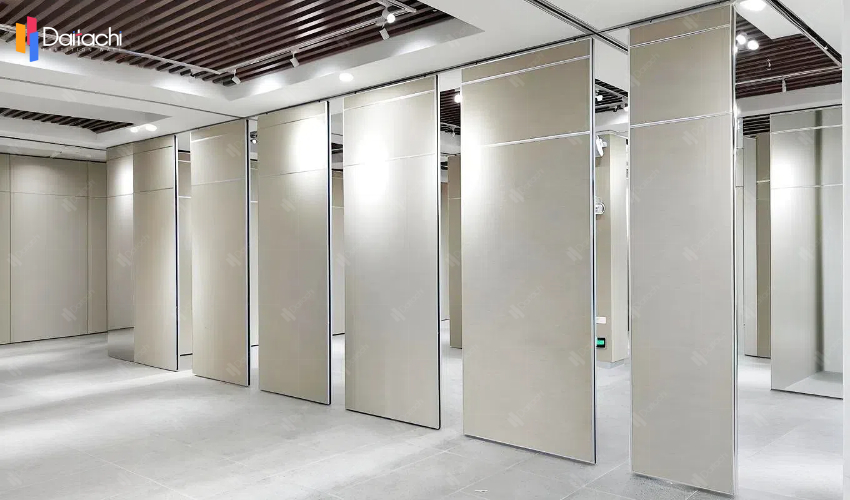 white sliding partition wall in the show white sliding partition wall in the show