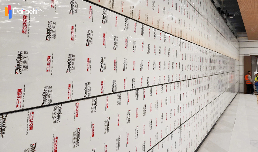 Simple vertical lift folding wall