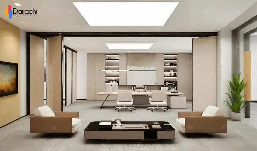 Pure color simple panel manual movable partition wall Pure color simple panel manual movable partition wall