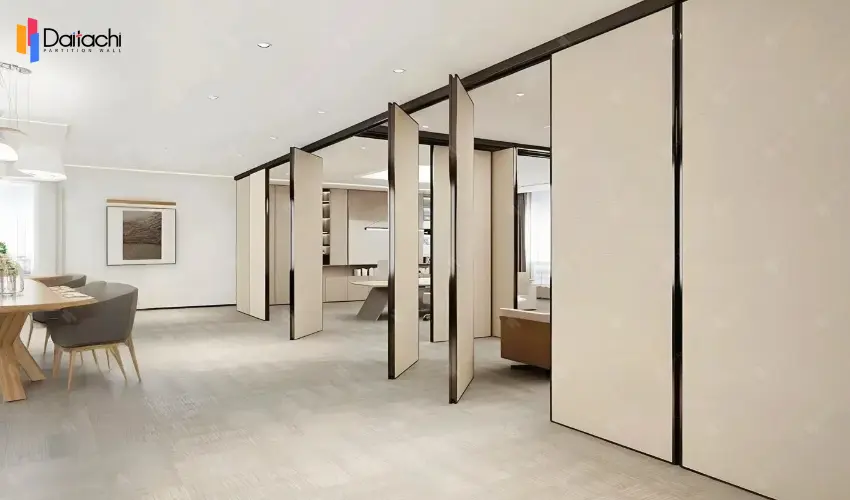 Pure color simple panel manual movable partition wall Pure color simple panel manual movable partition wall