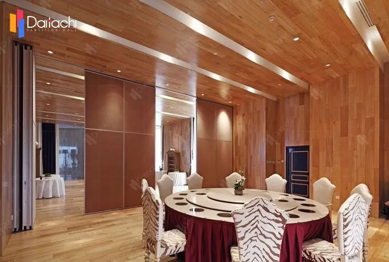 Movable Partition Walls in Hotel Banquet Hall