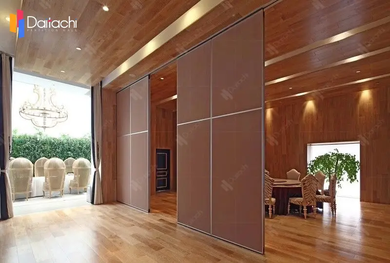 Movable Partition Walls in Hotel Banquet Hall