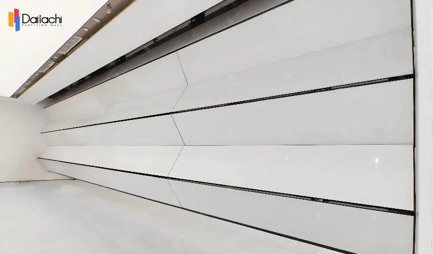 Simple pure color vertical lift folding wall Simple pure color vertical lift folding wall