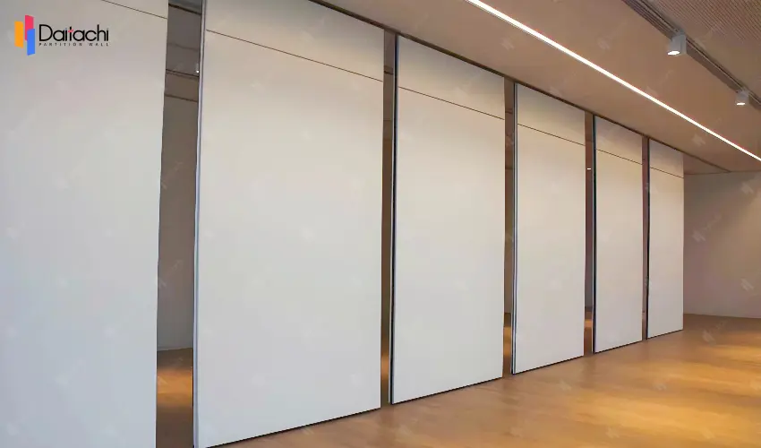 Minimalist solid-color panel manual sliding movable partition wall Minimalist solid-color panel manual sliding movable partition wall