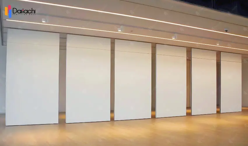 Minimalist solid-color panel manual sliding movable partition wall Minimalist solid-color panel manual sliding movable partition wall