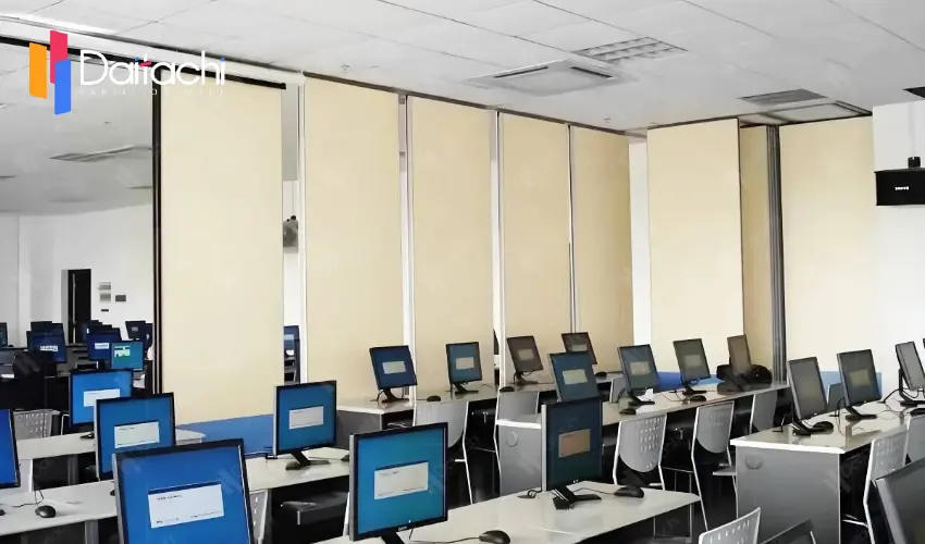 Movable Partition Room Divider Divides Computer Classroom Movable Partition Room Divider Divides Computer Classroom