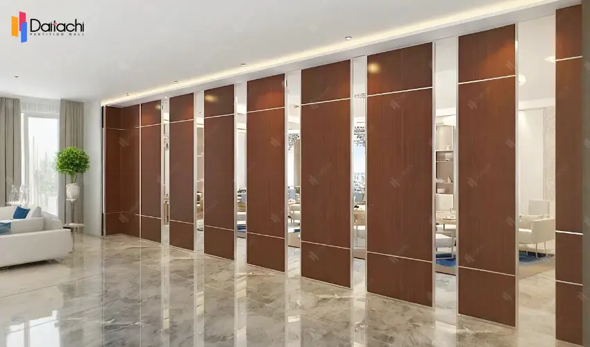 New Chinese style minimalist manually movable partition wall