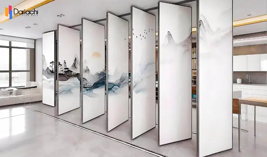 Movable Walls with Window in Kindergarten Classroom