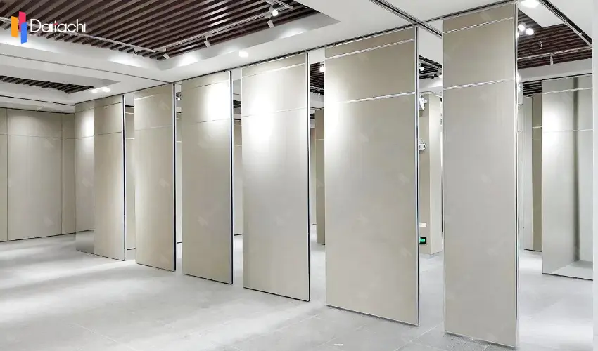 white sliding partition wall in the show white sliding partition wall in the show