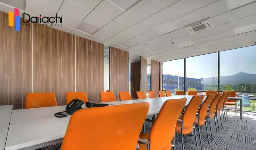 Wooden Privacy Soundproof Movable Partition Wall for Office Company