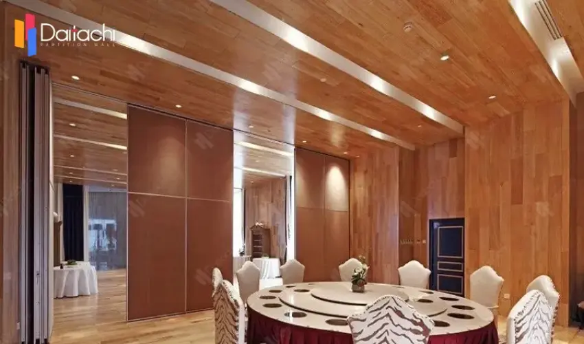 Movable Partition Walls in Hotel Banquet Hall
