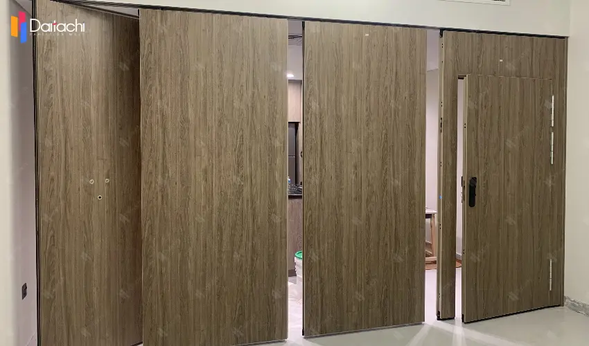 Semi-Automatic Movable Partition Wall